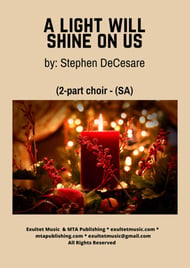 A Light Will Shine On Us SA choral sheet music cover Thumbnail